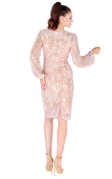 3 of 6 Mac Duggal 4600N Blush Pearl