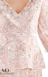 5 of 6 Mac Duggal 4600N Blush Pearl