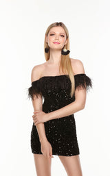 4 of 8 Alyce 4606 Dress Black