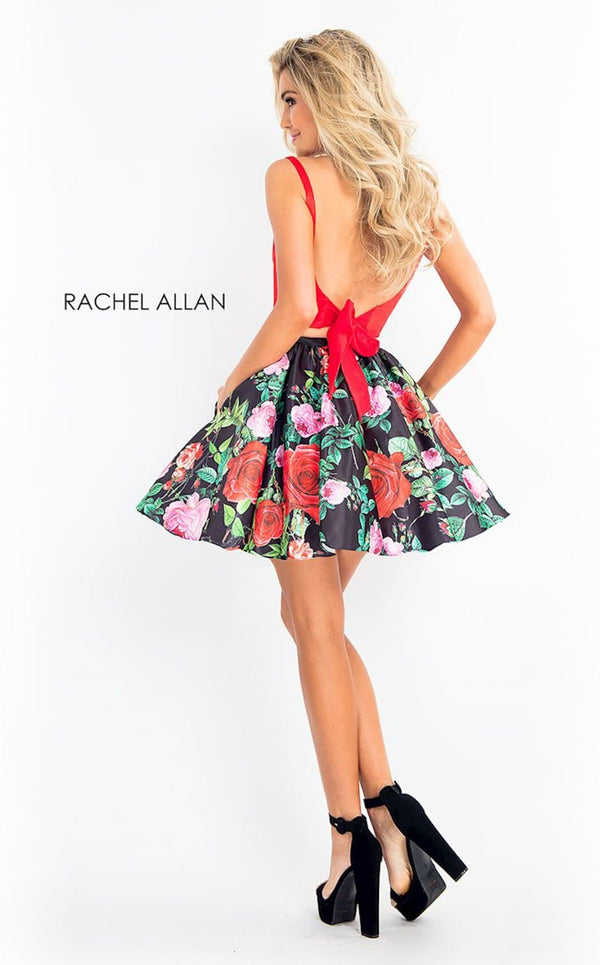 Rachel Allan 4620 Red/Black