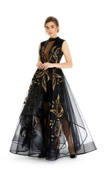 1 of 3 In Couture 4624 Black-Gold