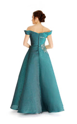 3 of 3 In Couture 4638 Dress Green