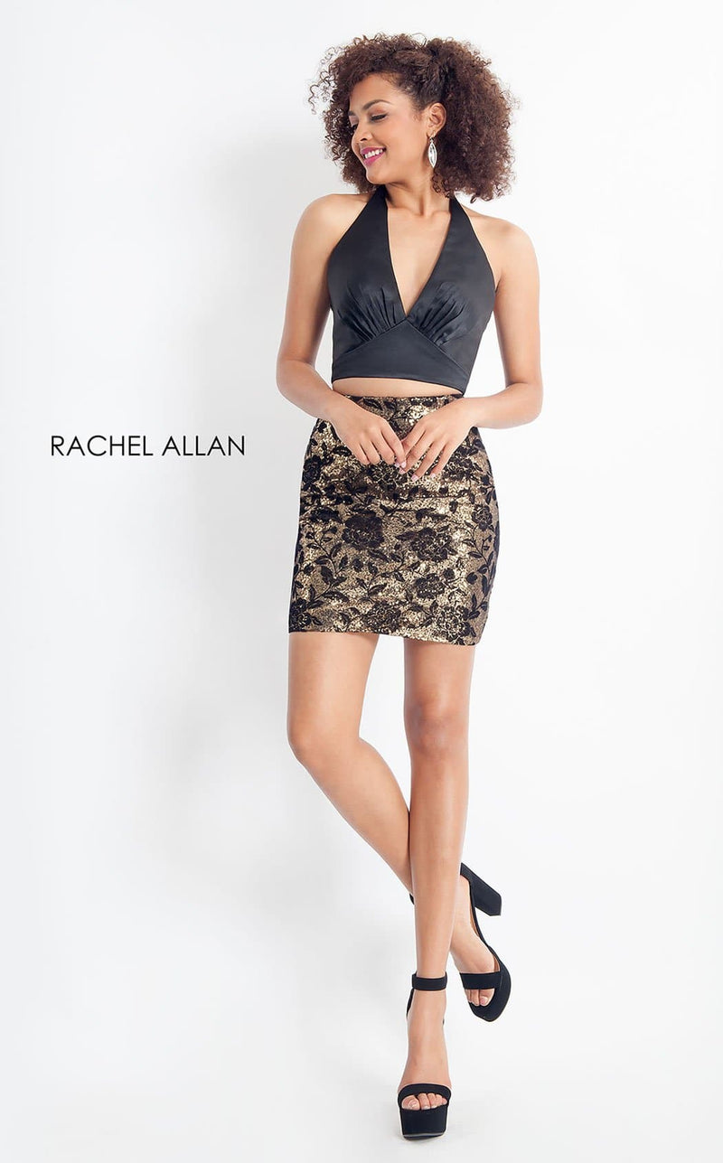 Rachel Allan 4653 Black/Gold