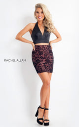 1 of 4 Rachel Allan 4653 Black Marsala