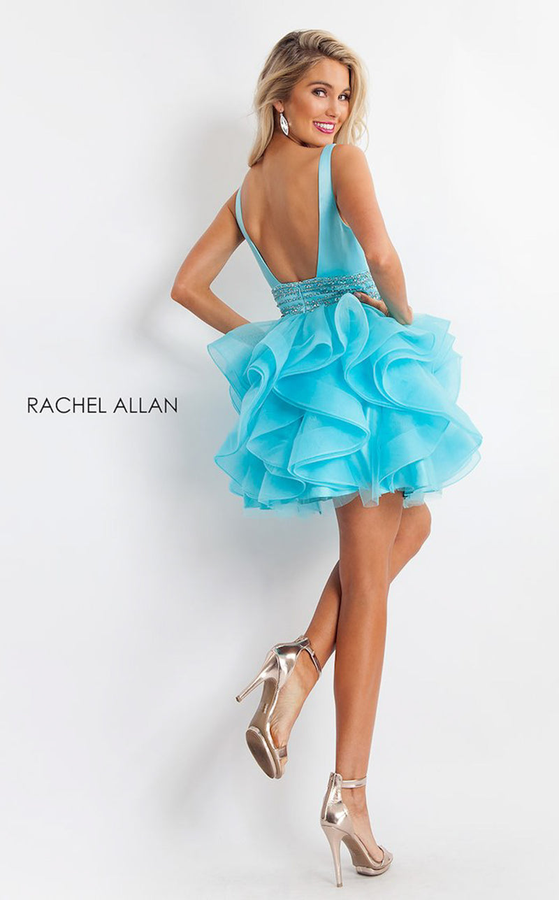 Rachel Allan 4673 Aqua Blue