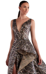 2 of 2 Edward Arsouni Couture SS0468 Dress Grey