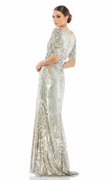 2 of 3 Mac Duggal 4707 Dress Platinum
