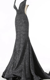 6 of 13 Jovani 47075 Gunmetal