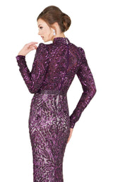 6 of 6 Mac Duggal 4729D Aubergine