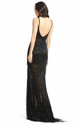 2 of 3 Mac Duggal 4738D Dress Black
