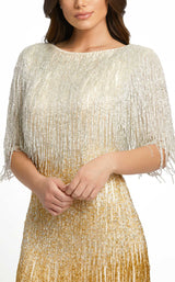 4 of 4 Mac Duggal 4743 Dress Rose-Gold