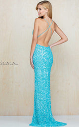 2 of 2 Scala 47551S Dress Turquoise
