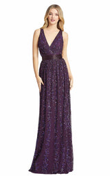1 of 4 Mac Duggal 4770L Aubergine