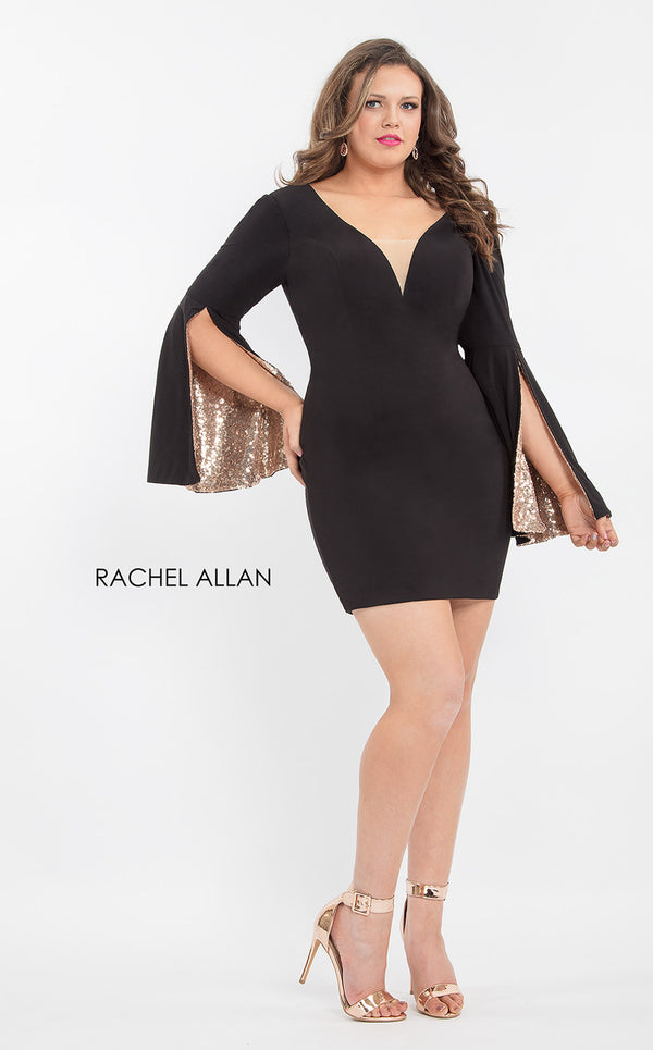 Rachel Allan 4809 Black/Gold