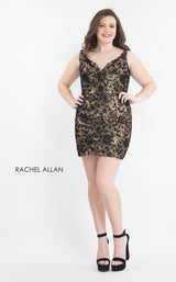 3 of 3 Rachel Allan 4812 Black/Gold