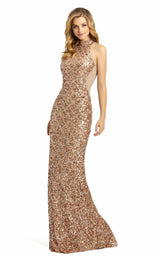 2 of 5 Mac Duggal 4818 Dress Copper