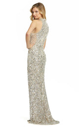 3 of 5 Mac Duggal 4818 Dress Silver