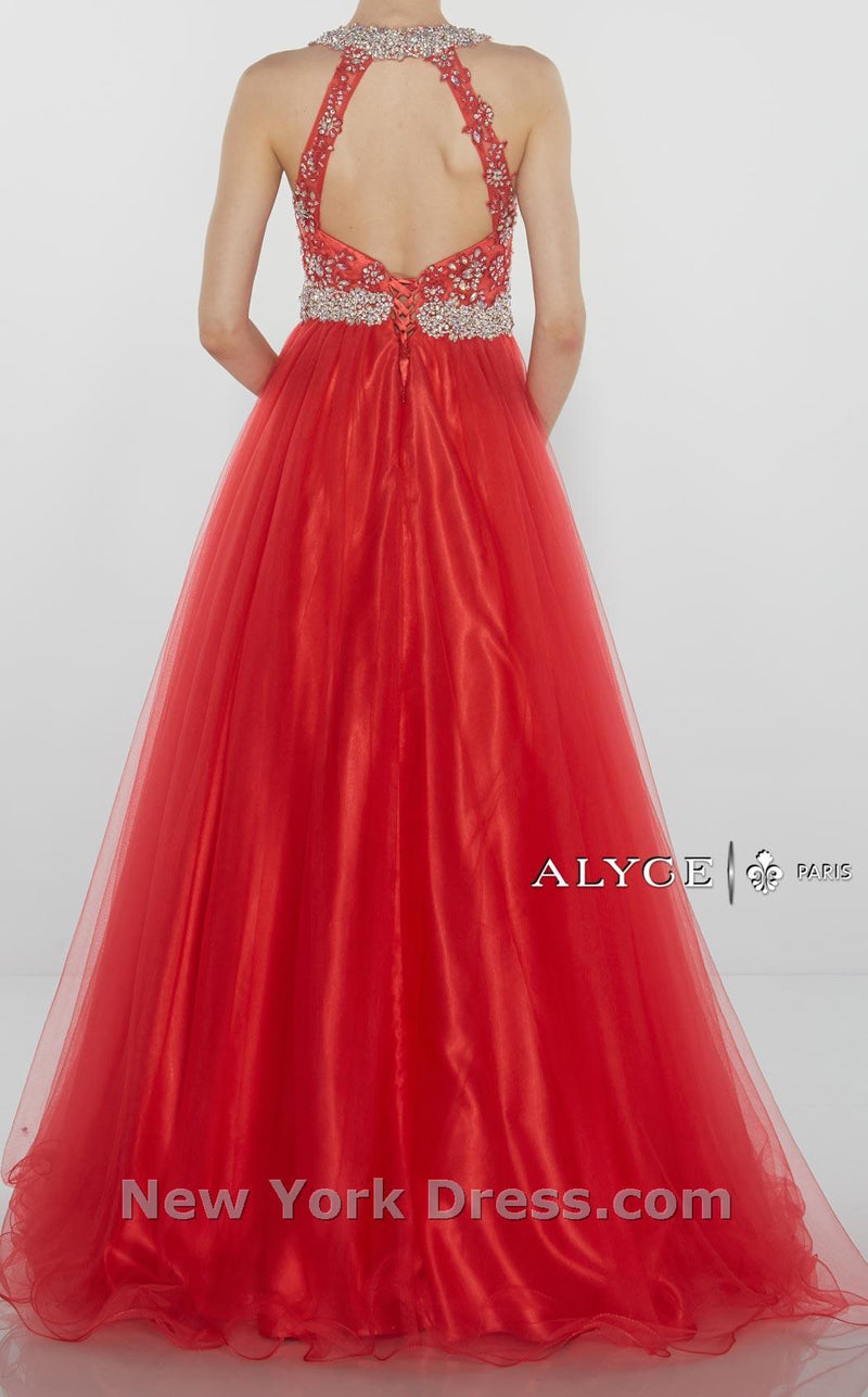 Alyce 6448 Red Solid