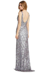2 of 3 Mac Duggal 4828M Dress Vintage-Lilac