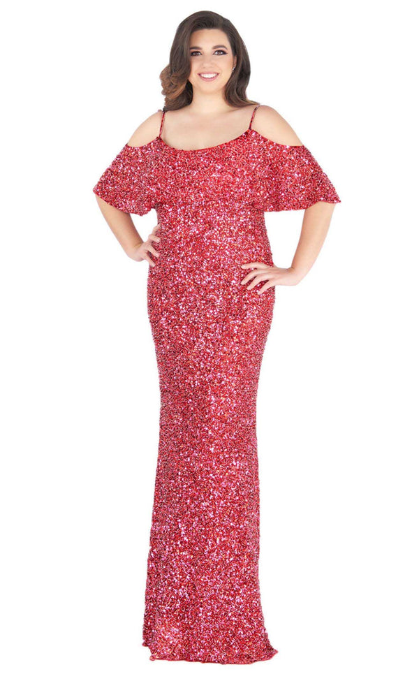 Mac Duggal Fabulouss 4836F Cherry