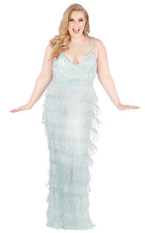 2 of 8 Mac Duggal Fabulouss 4855K Aqua