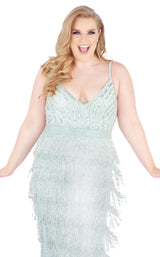 6 of 8 Mac Duggal Fabulouss 4855K Aqua