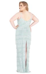 4 of 8 Mac Duggal Fabulouss 4855K Aqua