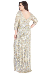 4 of 10 Mac Duggal Fabulouss 4857F Platinum