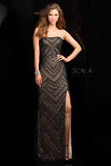 3 of 3 Scala 48705 Black/Nude