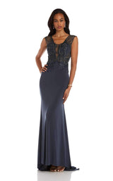 7 of 15 Jovani 48738 WH