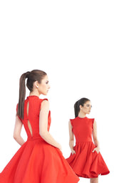 7 of 8 Mac Duggal 48772I Red