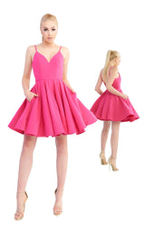 1 of 12 Mac Duggal 48775I Hot Pink