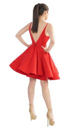 5 of 12 Mac Duggal 48775I Red