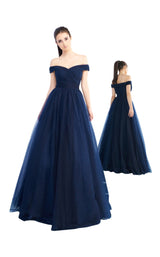 3 of 6 Mac Duggal 48778I Midnight Blue