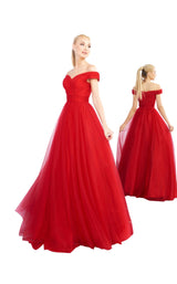 2 of 6 Mac Duggal 48778I Red