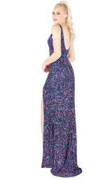 3 of 6 Mac Duggal 4877L Midnight-Multi