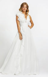 Mac Duggal 48856M Dress White
