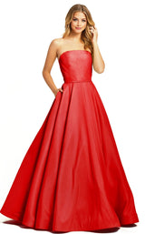 2 of 3 Mac Duggal 48875M Dress Red