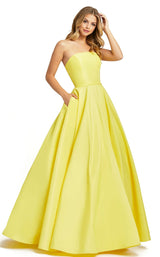 1 of 3 Mac Duggal 48875M Dress Sunshine