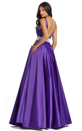 2 of 3 Mac Duggal 48879M Dress Purple