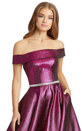 5 of 6 Mac Duggal 48881L Raspberry