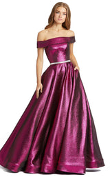 1 of 3 Mac Duggal 48881M Dress Raspberry