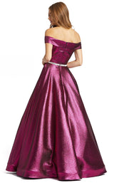 2 of 3 Mac Duggal 48881M Dress Raspberry