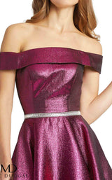 3 of 3 Mac Duggal 48881M Dress Raspberry