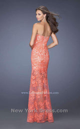 4 of 8 La Femme 19873 Hot Coral