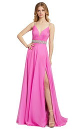 1 of 3 Mac Duggal 48896M Dress Hot-Pink