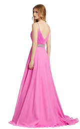 2 of 3 Mac Duggal 48896M Dress Hot-Pink