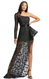 1 of 3 Mac Duggal 48897D Dress Black
