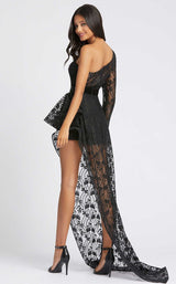 2 of 3 Mac Duggal 48897D Dress Black