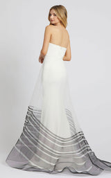 2 of 2 Mac Duggal 48923M Dress Black-White